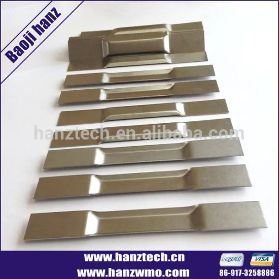 Customized 99.95% pure molybdenum boat