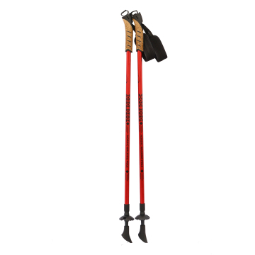 Adjustable Telescopic Aluminum Nordic Walking Poles - 2-Pack
