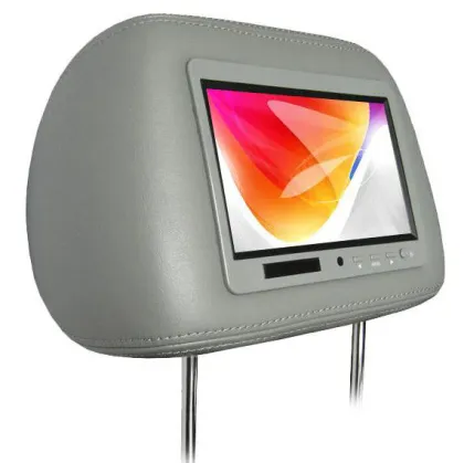 Lg Tft Panel 7" Automobile Headrest Monitor Dvd Players With Pillow S-hp702