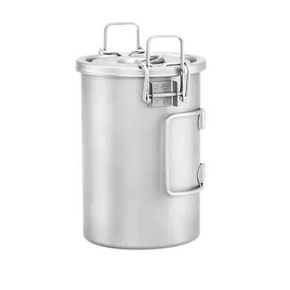 Multifunctional 900ml Titanium Cooker Cooking Pot Set