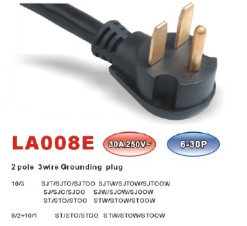 NEMA 6-50P UL/CUL RVPOWER CORD