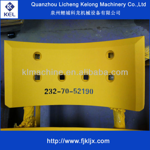 140h Motor Grader Blades Edges Overlay Knife Angle 2327052190, High