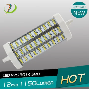 180 degree dimmable led r7s 135mm; 12W dimmable r7s led 135mm