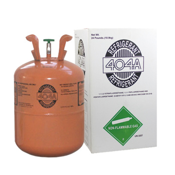 Cilindro desechable refrigerante Gas R404a 24 libras