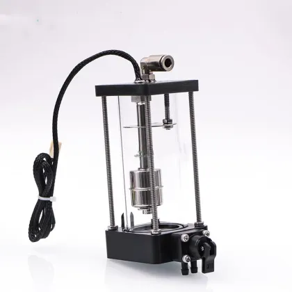 Original 2 Valves Glass Cartridge Ink Tank for LETOP Allwin Konica Inkjet Printer