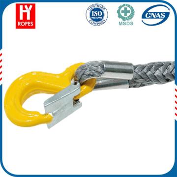 HYropes china synthetic winch rope/ strongest winch rope/ drilling winch rope for oil