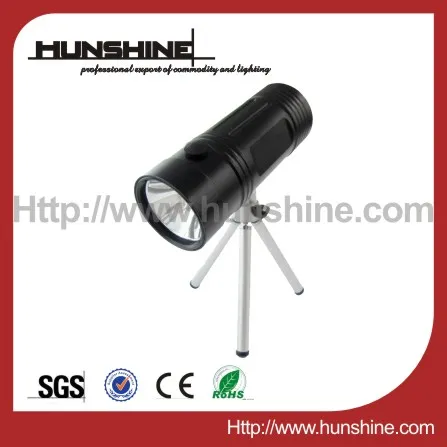 5w 220lm high power aluminum multifunctional police flashlight