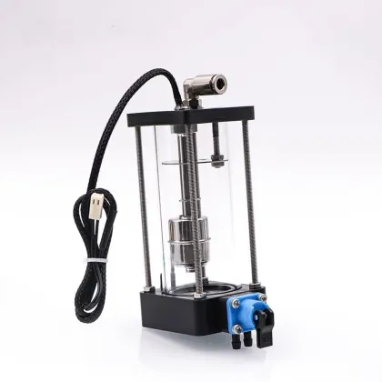 Original 2 Valves Glass Cartridge Ink Tank for LETOP Allwin Konica Inkjet Printer