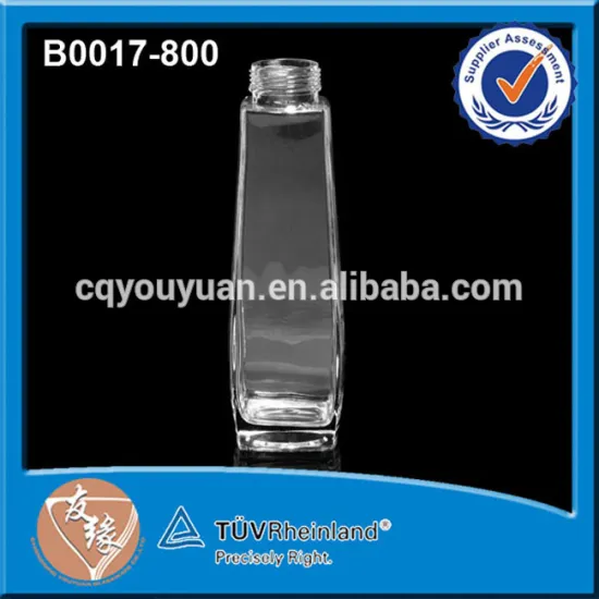 Food Grade Coloring Bottles Wide Mouth Glass Ketchup Bottle