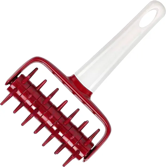 Modern and Durable Baking Tools: Discover the Pizza Vent Roller, Needle Sheet Punch, and Wheel