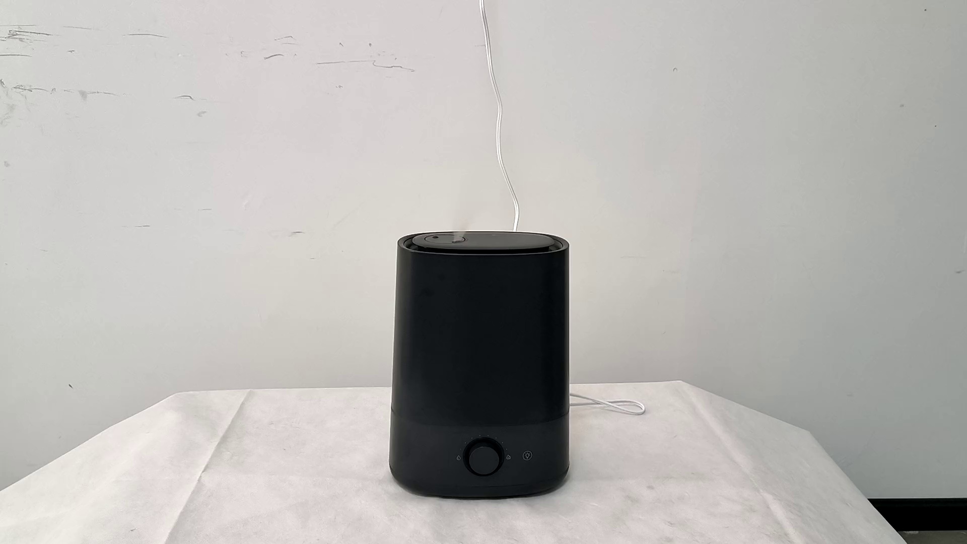 HONETIAN knob control night light 4.5L capacity large mist output custom colors plastics indoor top fill humidifier