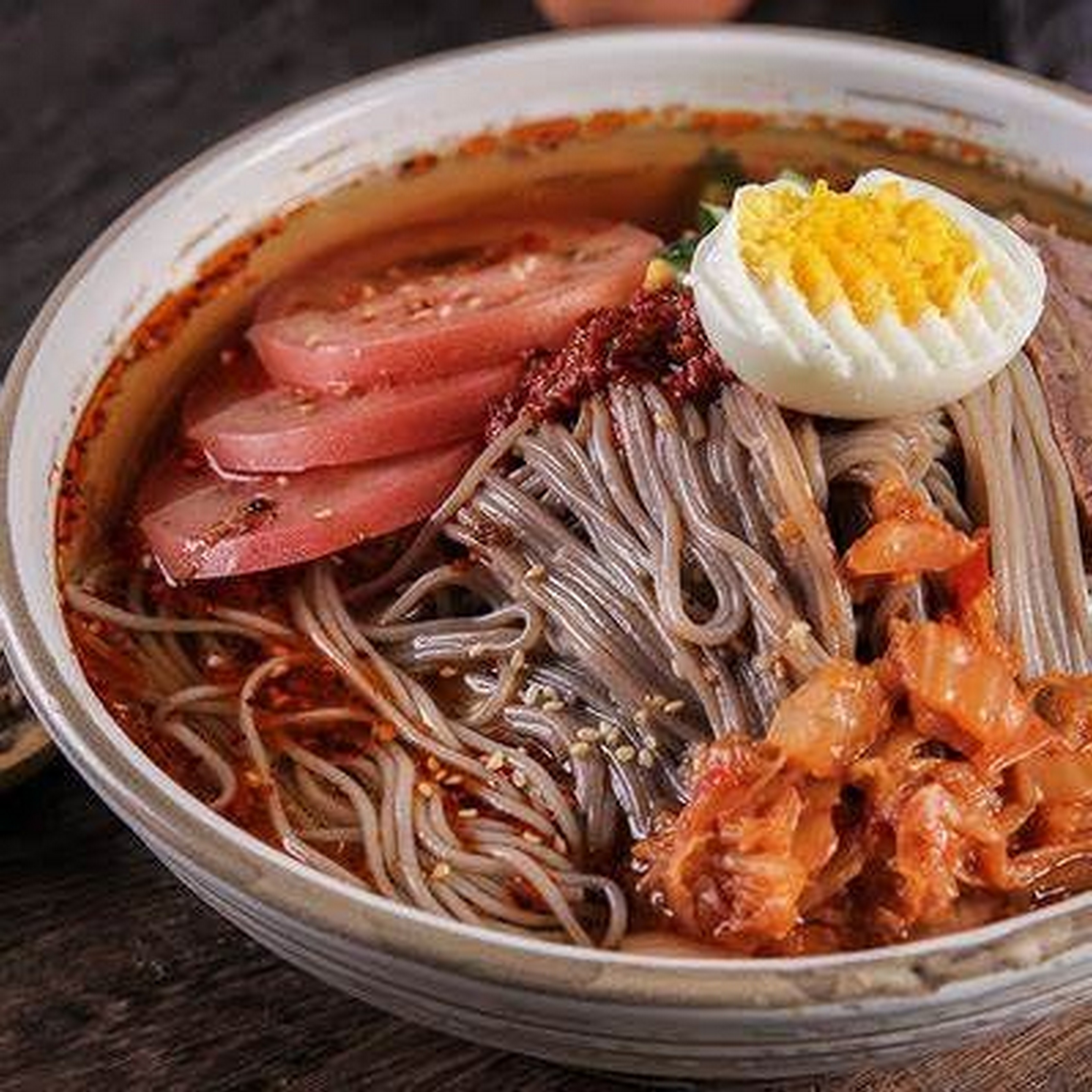 ヤンジフード継承のそばの冷たい麺