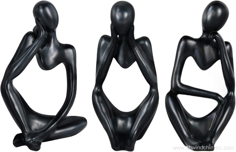 Modern Home Office Decor: The Thinker Statue Edition