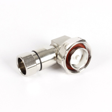 DIN Type 7/16 Male Right Angle Connector for 1/2 Super Flex Cable