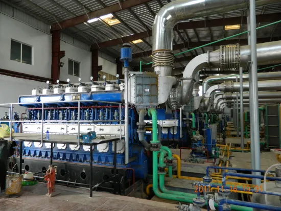 1600gf5 400v 440v 3300v 3 Phase Hfo Power Platn For Mining, Gas Industries
