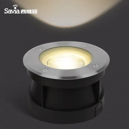 Savia Underground LEDCOB 12W IP67 Stainless Steel Waterproof Garden Light