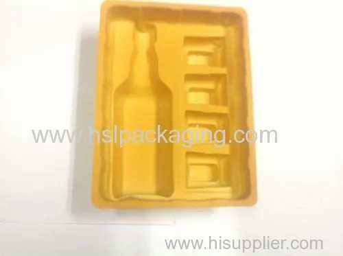 Flocked Blister Tray For Cosmetic Product Packaging 