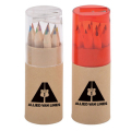 Promotional Colored Pencils i Tube With Sharpener