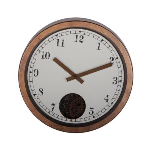 12 Inch Rustic Gear Wall Clock