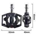 Подвійна платформа SPD Mountain CliPless Pedals Innovative SPD Mountain CliPless Pedals Quick Release Frame