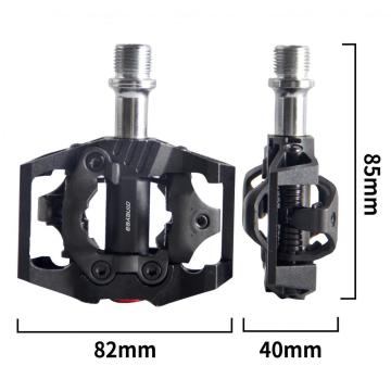 Dual Platform SPD Mountain Clipless Pedals Innovative SPD Mountain Clipless Pedals Quick Release Frame