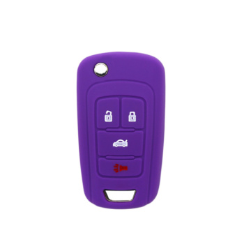 Buick silicone car key cover 4 buttons