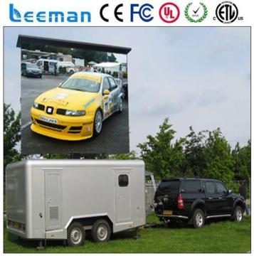 led mobile truck display screens led solar traffic warning signs vms trailer Leeman P10 mobile truck led billboard
