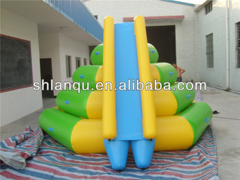 Airtight Inflatable Floating Water Slide on Water for Sale