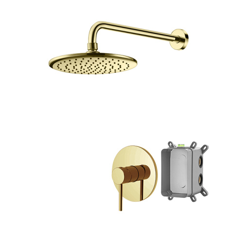 shower faucet system Brushed Nickel Shower Head Sets Factory