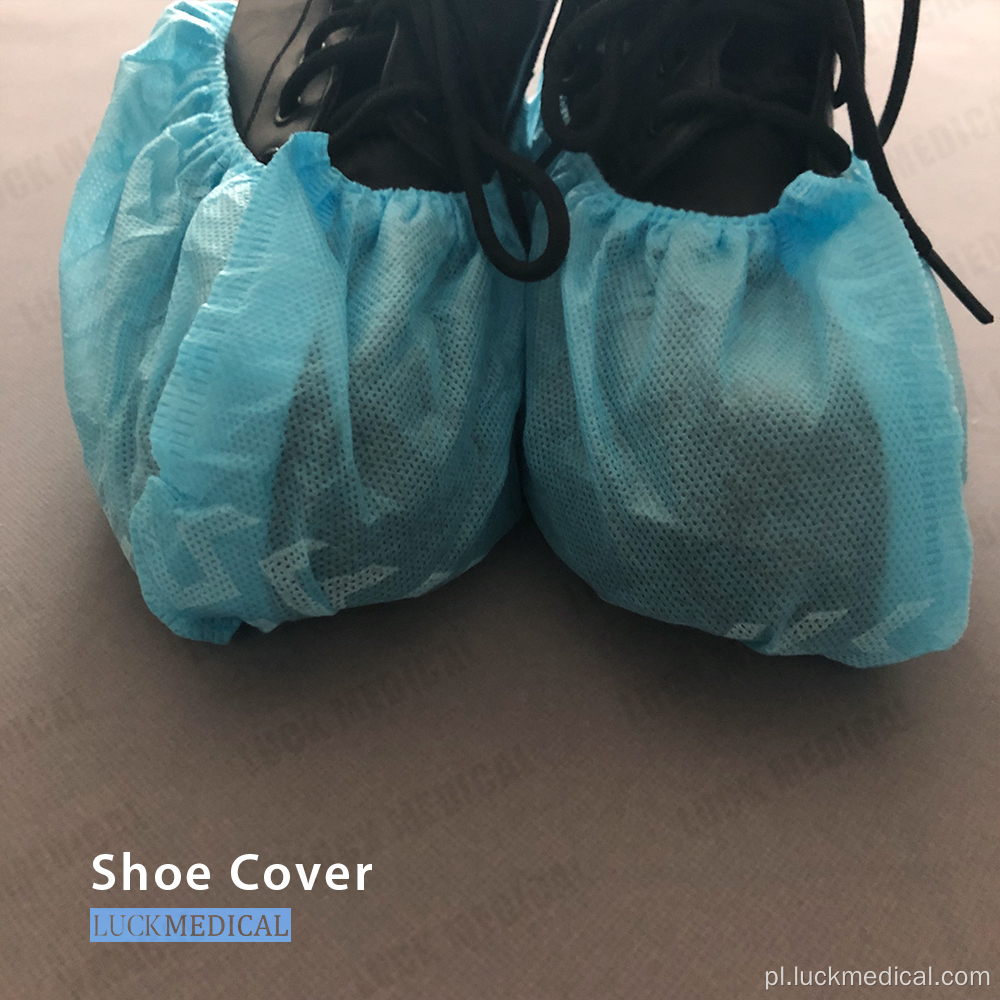 Jednorazowe nietkana pokrywa butów przeciw poślizgrowi