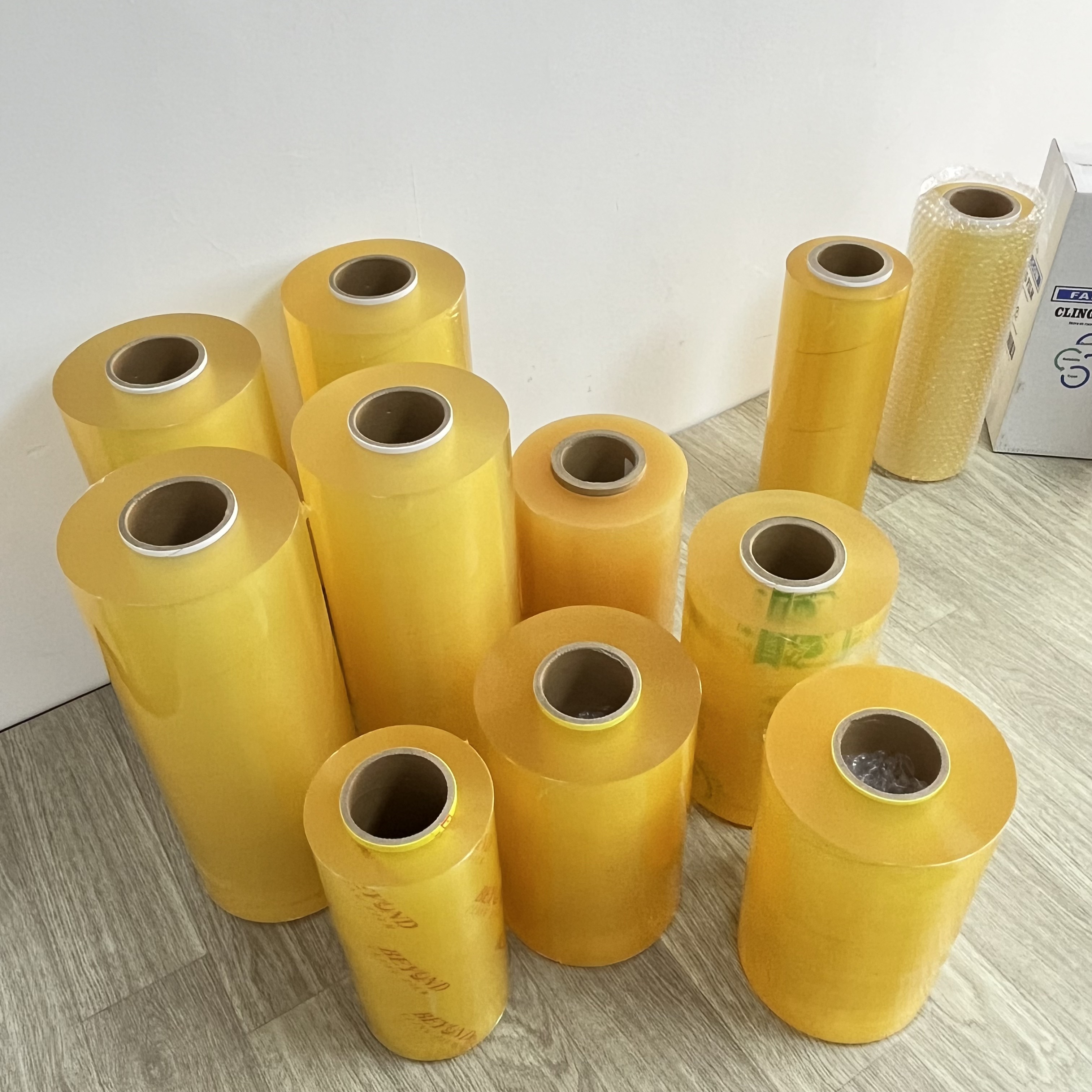 Pvc Cling Film Jumbo Roll For Food Wrapping
