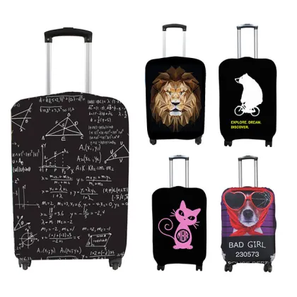 High Quality Custom Spandex Luggage Cover - Fashion Print Protector