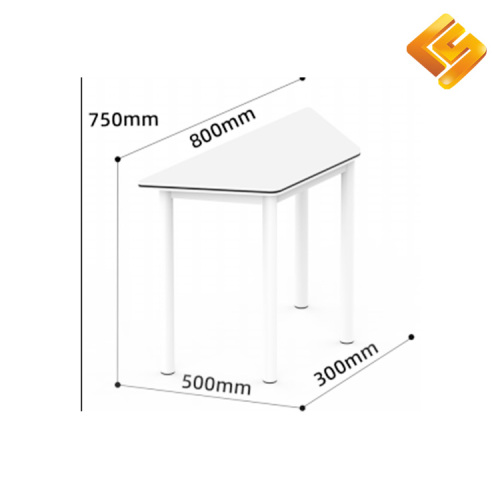 Yuvarlak Konfigürasyonlu Katlanabilir Eğitim Masası