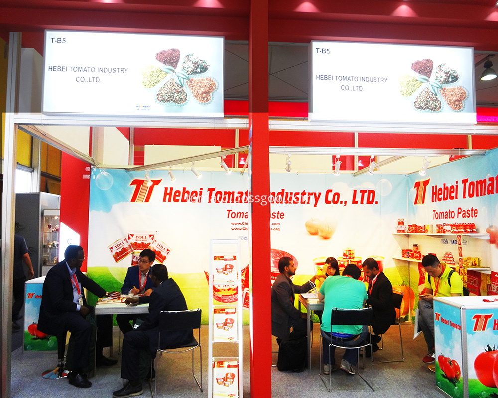 our booth in Gulfood TOMATO PASTE