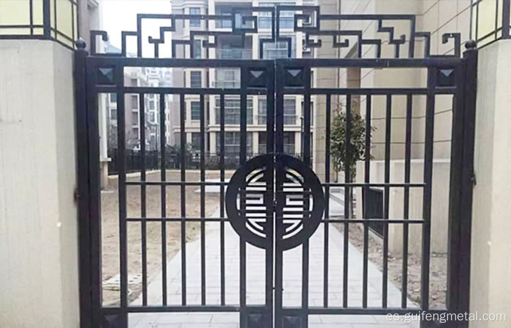 Balcón de aluminio puerta de patio europeo