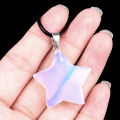 Opalite 30mm Star Pendant Pendant Keychain