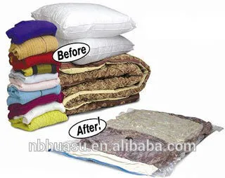 clear plastic zippered storage bag