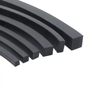 Soft elastic black solid nitrile rubber strip