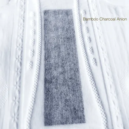 Natural organic bamboo & Charcoal Period Pads