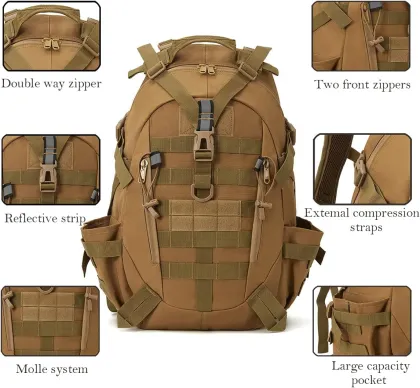 Waterproof Hunting Medic Tactical Backpack - Camouflage Tactical Backpack