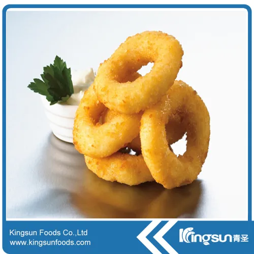 Frozen Breaded Squid Rings, High Quality Frozen Breaded Squid Rings on