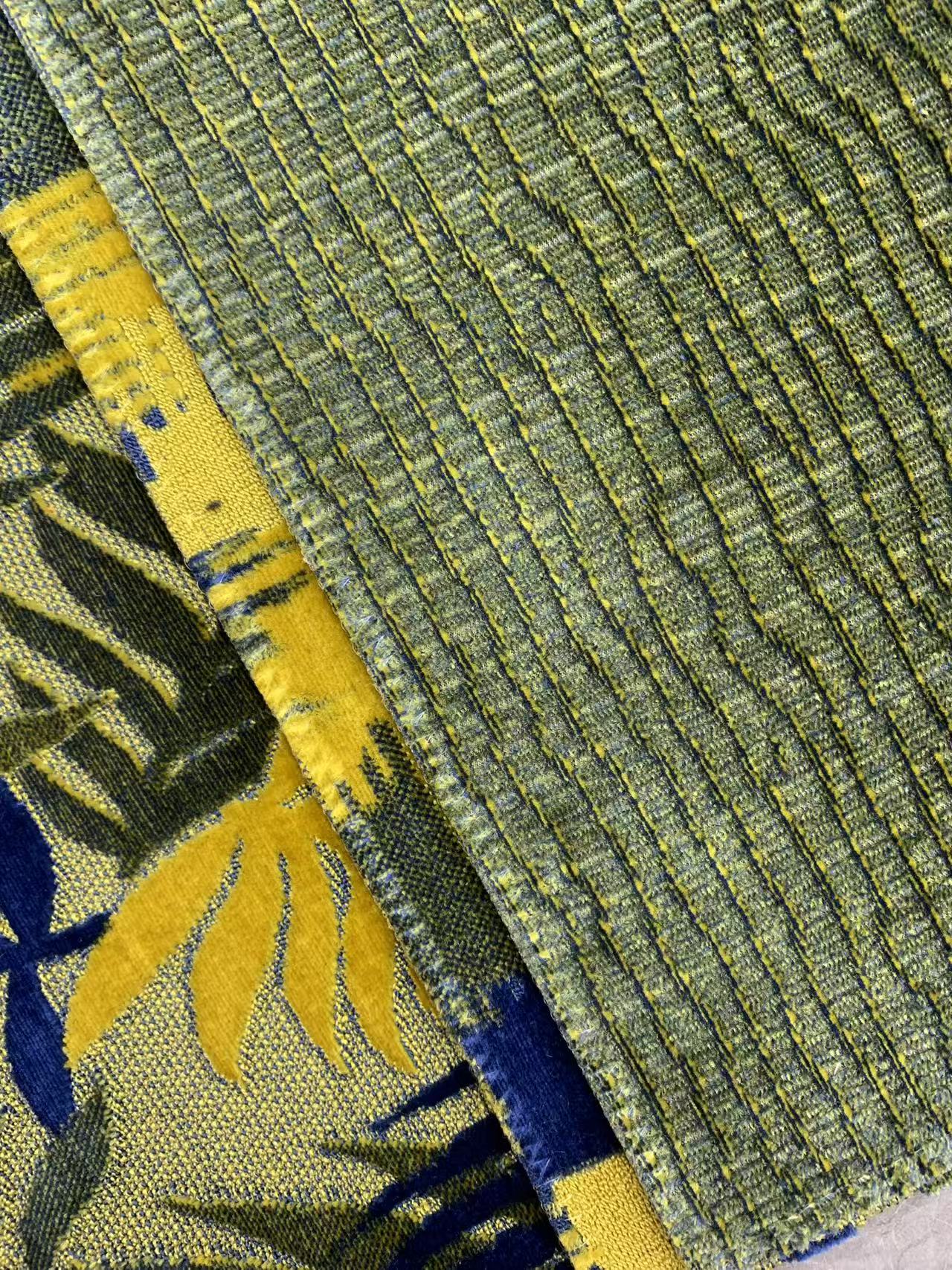 Cut Pile Velvet Upholstery Fabric