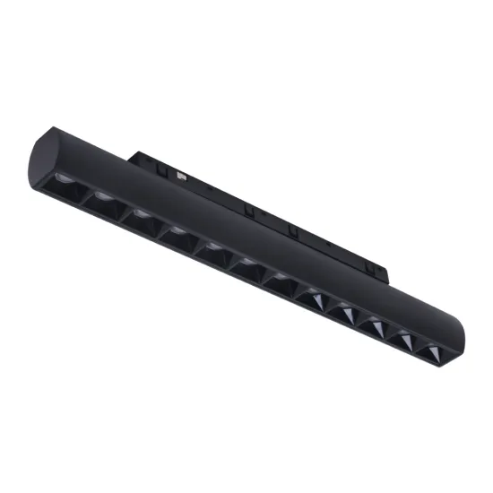 Modern 11mm Magnetic Track Lighting 360° Rotatable LED Aluminum Grille Lamp