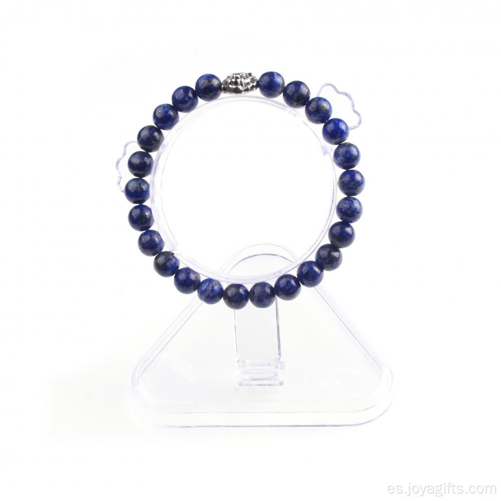 Lapis Lazuli Beads Fashion Lion pulsera brazalete