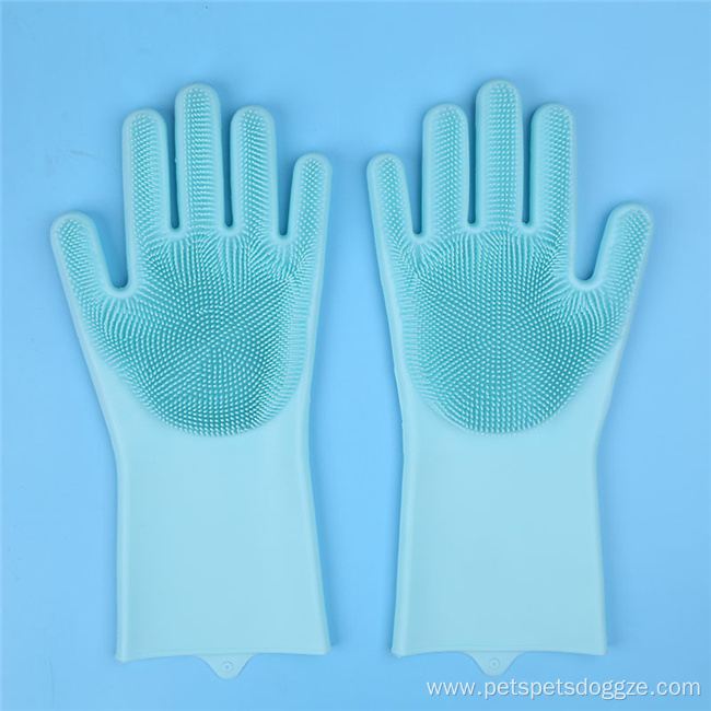 Pet Grooming Massage Cleaning Gloves Super Soft