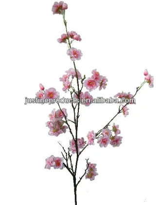 47" Artificial Cherry Blossom Branch , High Quality Cherry Blossom Stem, Artificial Cherry Blossom