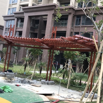 इस्पात संरचना तैयार भवन स्टील ट्रस Prefab