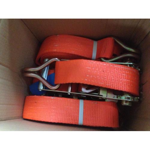 28MM Rubber Coated Ratchet Lsahing Belt 1.5T