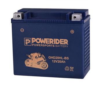 12V20AH GHD20HL-BS ATV UTV 납산 배터리