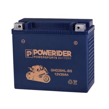 12v20ah GHD20HL-BS Batteria di piombo ATV UTV